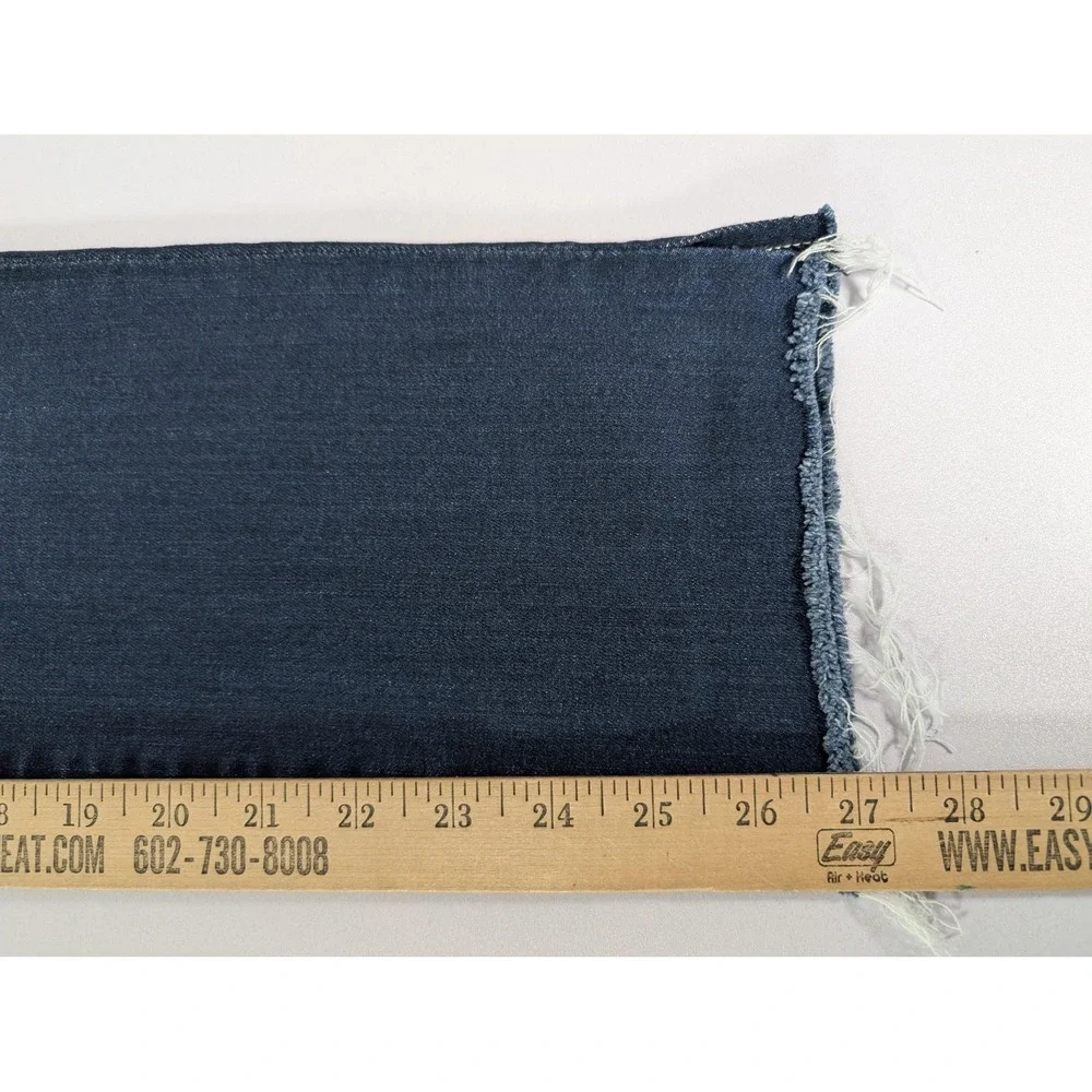 Mother Jeans Womens 26 Blue The Rascal‎ Ankle Snippet Raw Hem Tongue And Chic